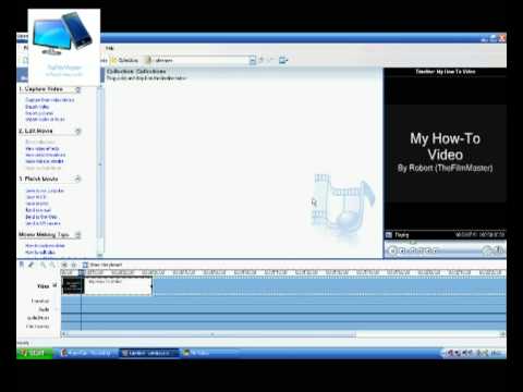 How To Change A Title Background Colour In Windows Movie Maker - YouTube