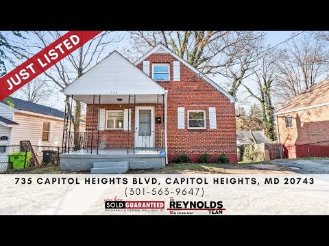 735 Capitol Heights Boulevard, Capitol Heights, MD home video tour