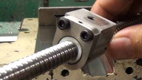 G0602 CNC Conversion pt7 - X-Axis Ballnut & Saddle