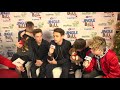 Why Don't We Serenade us Backstage at Q102 Jingle Ball (Interview)