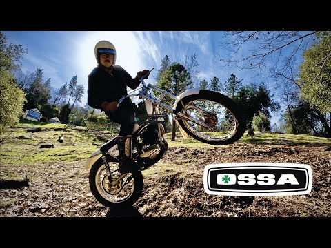 1972 OSSA MAR in Action! Vintage Trials