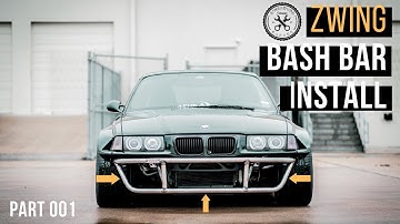 E36 M3 Rocket Bunny gets a ZWING bashbar!!