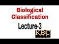 Biological classification lecture3