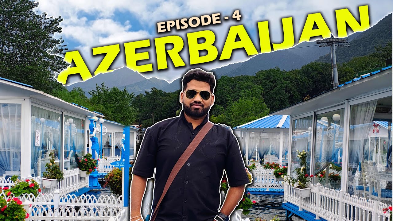 BAKU TO GABALA BUS Journey 2024 | ep- 4 |  Qabala City Tourist Activities 