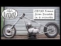 CB750 Chopper frame from scratch in 6:30 mins.