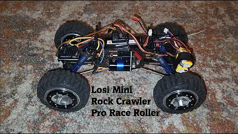 Losi Mini Rock Crawler Pro Race Roller - Haven't Had This Out Since 2010!