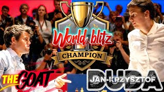 Carlsen vs Duda: The Most Brutal Final in World Blitz Champions