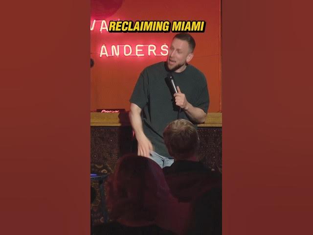 Reclaiming Miami with a Latino #shorts #comedy #standupcomedy #usa