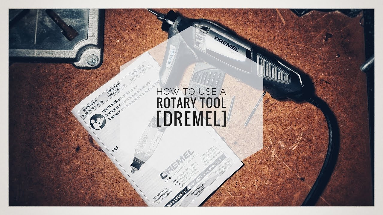 How to use a rotary tool [Dremel] first step YouTube