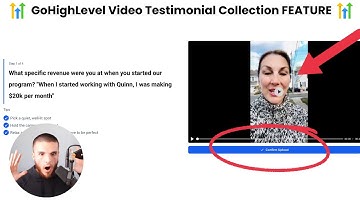 BRAND NEW: GoHighLevel Video Testimonial Feature OUT NOW!