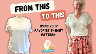 Turn a T-Shirt in to A Ruffle Top