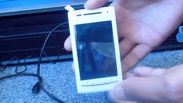 How to Flash Xperia X8 with The original Firmware 2.1