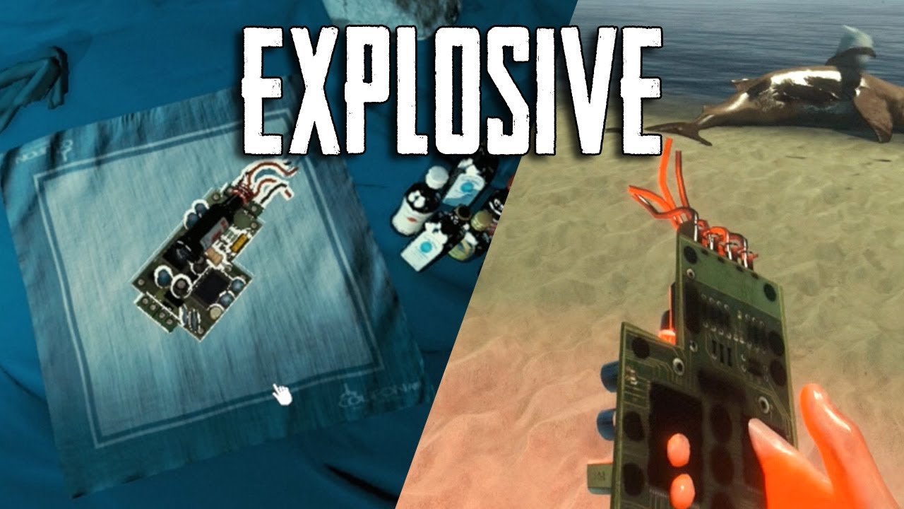 The Forest How To Make A Bomb Explosive Youtube