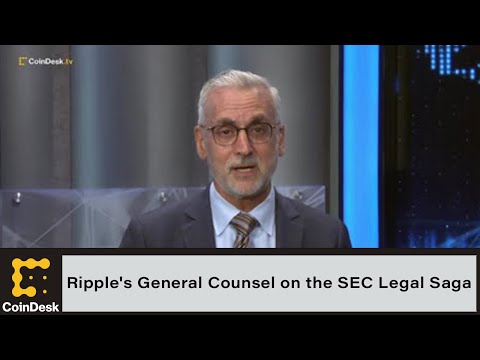 Ripple's general counsel on the latest developments in legal saga with the sec