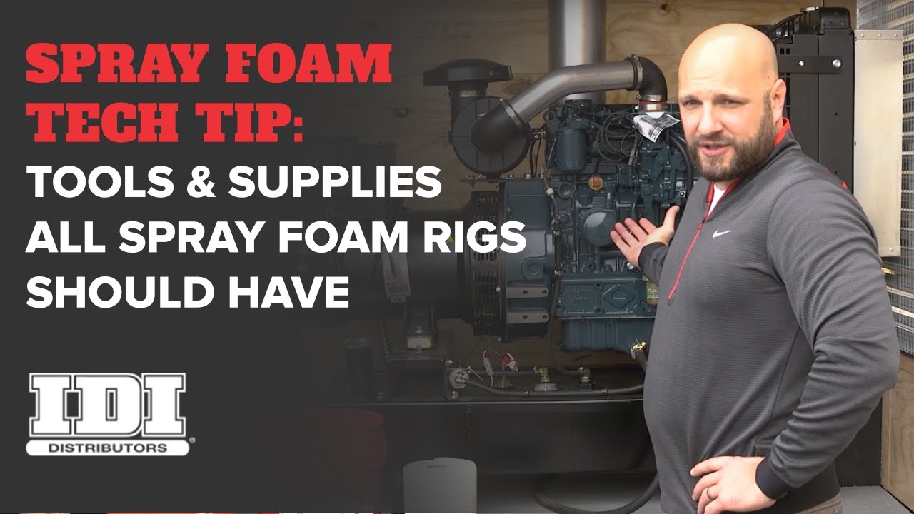 Spray Foam Rig Supplies & Tools Every Serious Contractor Has In The Trailer