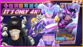 4k diamonds for a skin is not bad! right..? | MLBB