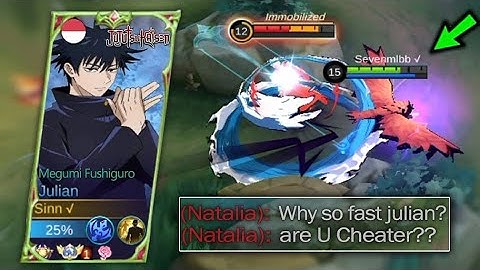 JULIAN FASTHAND COMBO 2023 | TOP GLOBAL JULIAN TUTORIAL BUILD & EMBLEM | MLBB