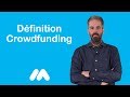 Dfinition crowdfunding  tuto ecommerce  market academy par guillaume sanchez