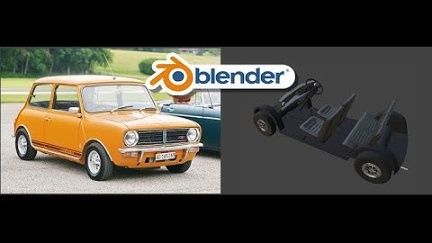 Modelling a Mini for 3D printing in Blender - Seating - Part 45