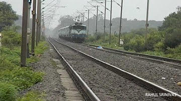 Vapi Virar Shuttle Approaching Palghar