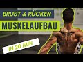 Oberkörper Workout für Zuhause ohne Geräte | 20 Minuten