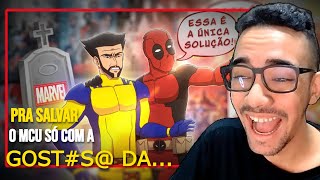 💣BOMBA!! DEADPOOL EXPLICA COMO VAI SALVAR A MARVEL!REACT VOICE MAKERS