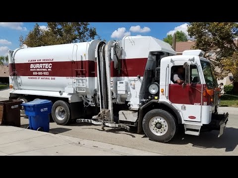 Burrtec Garbage Trucks of the San Bernardino Area
