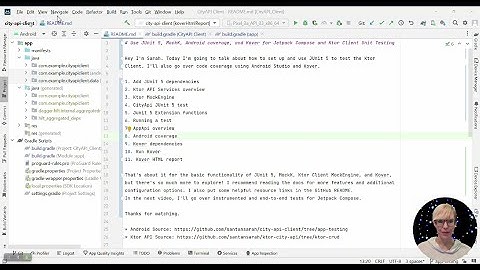 Use JUnit 5, MockK, Android coverage, and Kover for Ktor Client Unit Tests
