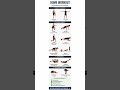 🏠💪Home Workout RoutineNo gymStay fit and healthy with simple exercises you can do anytime, anywhere.