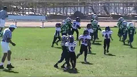Dereon Danzie #7 2013 San Bernardino Pop Warner 6-7 year olds