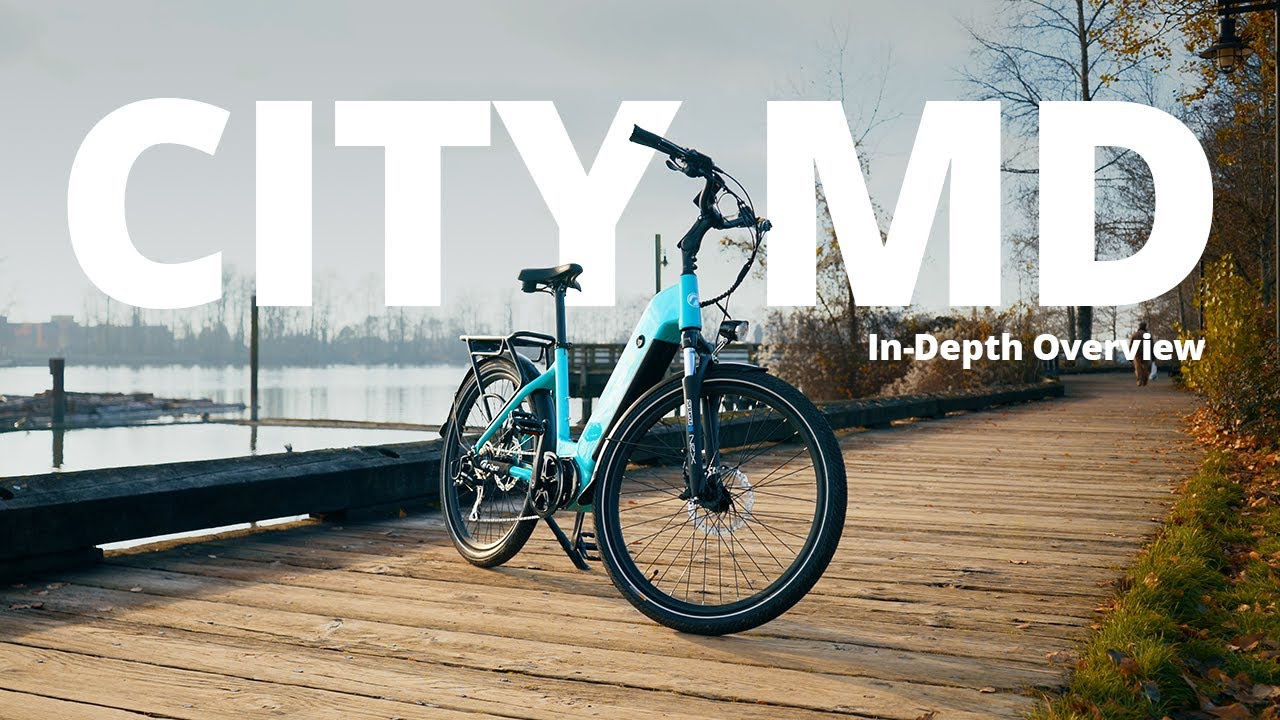 City MD eBike: Power Your Urban Adventure | 750w Mid-Drive Motor
