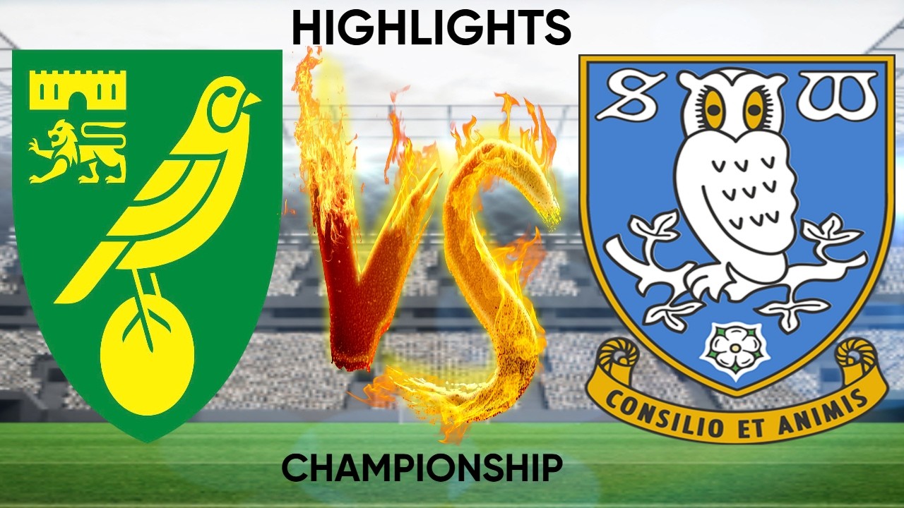 NORWICH VS SHEFFIELD WEDNESDAY - CHAMPIONSHIP - HIGHLIGHTS