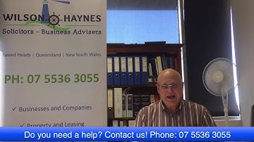 2.5 min take on Legalising Your Exclusive Use of Common areas