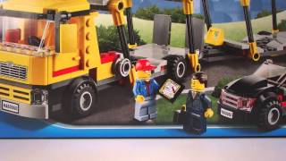 Обзор лего Автовоз! Lego CITY Auto Transporter 60060!