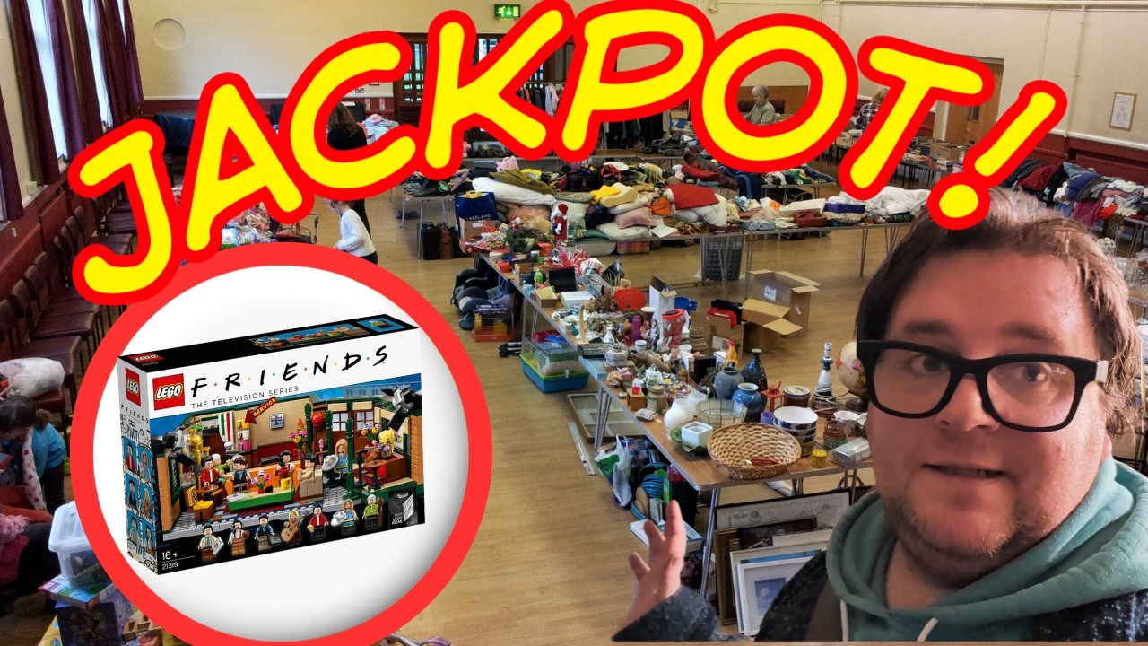 Sealed Lego at the Jumble Sale will sell for 3 figures on ebay