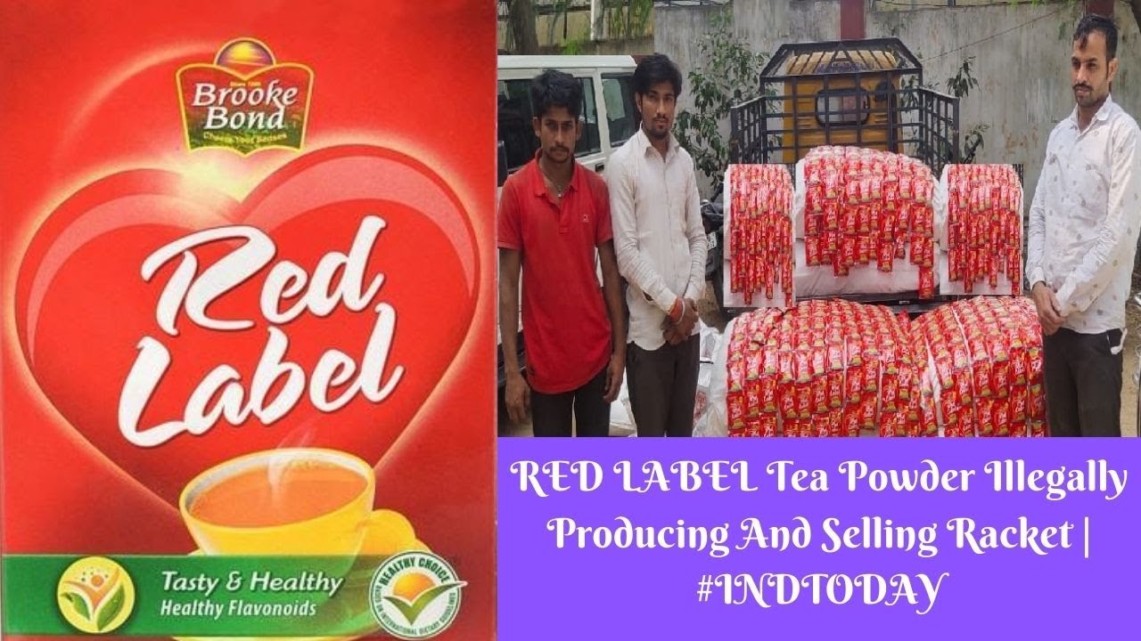 RED LABEL Tea Powder Illegally Producing And Selling Racket | #INDTODAY