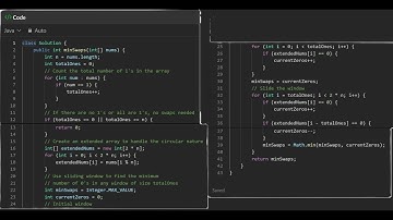 2134 Minimum Swaps to Group All 1