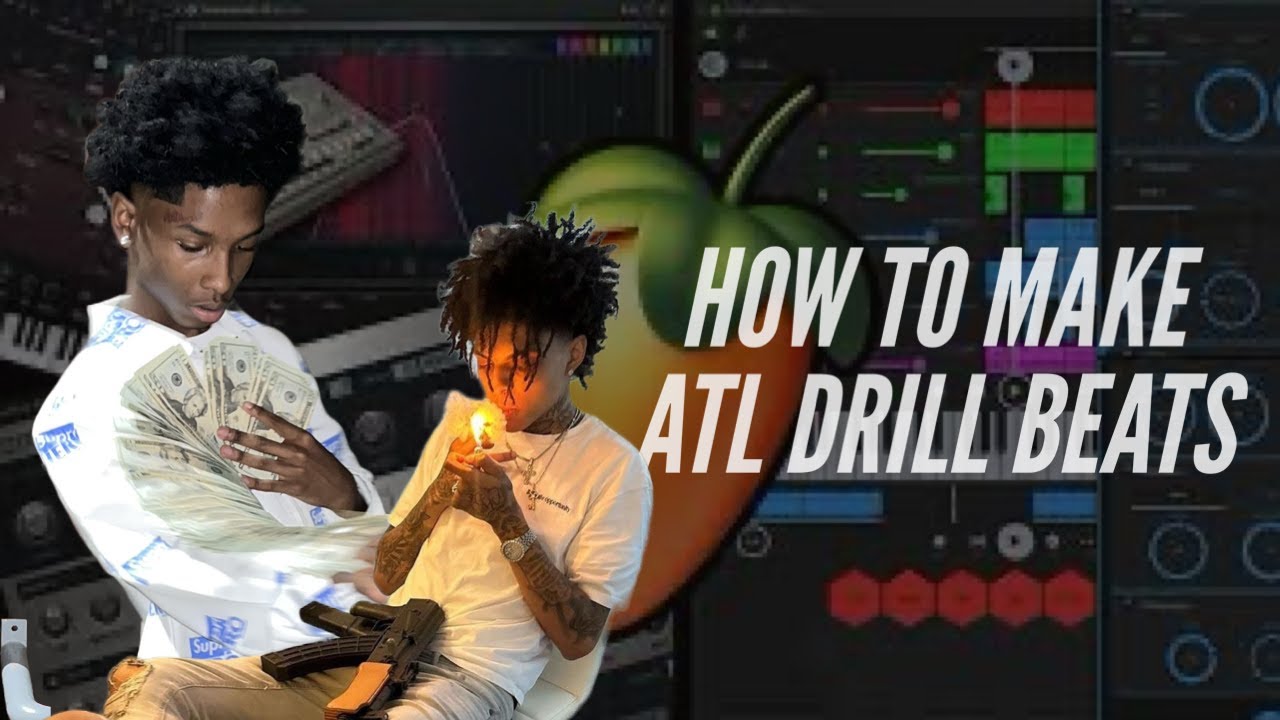 how to make atl drill beats for lil rae and lil tony (sample) - YouTube
