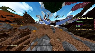 CubeCraft / HungerGames / Hackers (Kill Aura and Speed Hacks) / ALMANSOORI & KiLADx