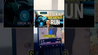 Breakfast Powered by Tesla AI: Grok + FSD in Action!
