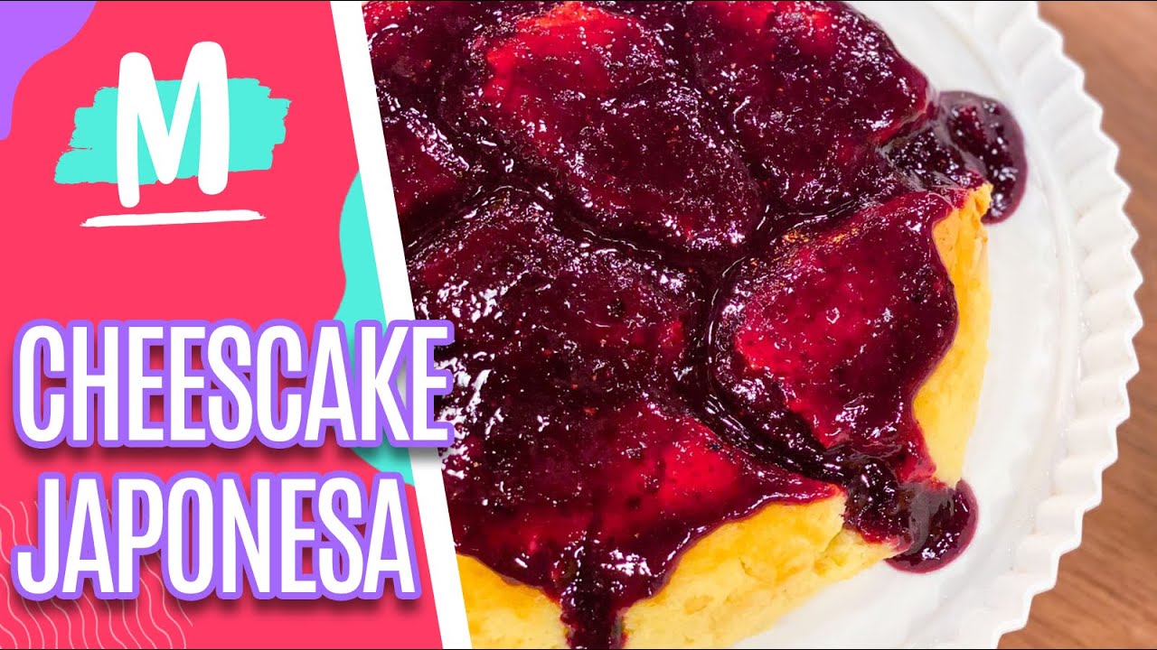 Como preparar um CHEESECAKE JAPONÊS - Mulheres (dd/mm/aa)