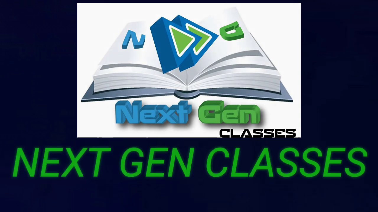 Next Gen Classes promo. // - YouTube