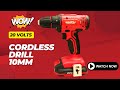 Best Cordless Drill 2023 | King KP-381 Model |10mm  Drill 20 volts DC | Unboxing &amp; Full Testing demo