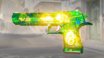 CS2 Updated NORTH RMR Gold Sticker - Desert Eagle Emerald Jormungandr With RMR Gold Sticker Craft