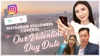 INSTAGRAM FOLLOWERS CONTROL OUR VALENTINE'S DAY DATE | JAMIE CHUA