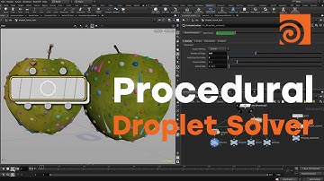 Procedural Droplet Solver for Houdini