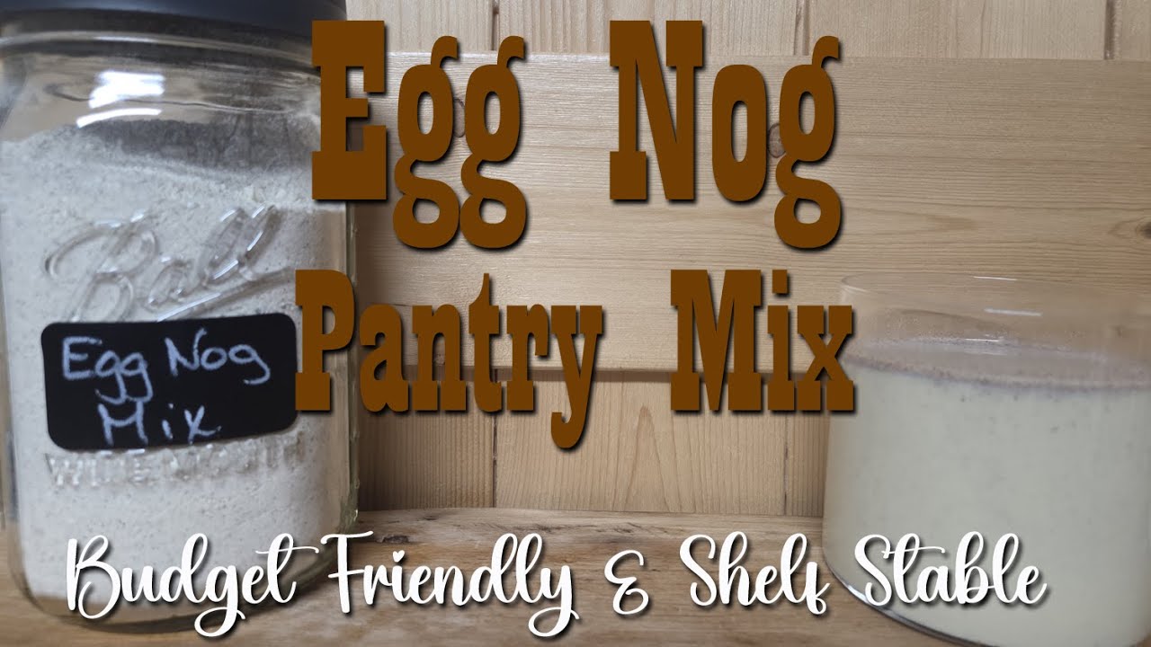 Сухая смесь для яичного крема ~ Долго хранится