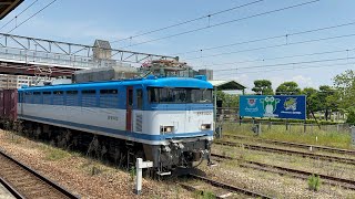 EF81-452 4081レ 発車