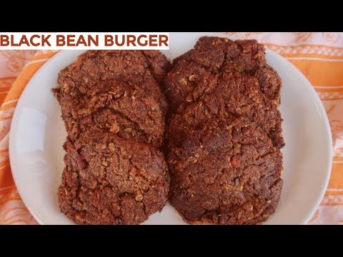 Black Bean Veggie Burger Patty | Vegan/Vegeterian