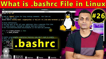 What is bashrc File in Linux | Create Alias, Set Environment Variable and Customize Terminal